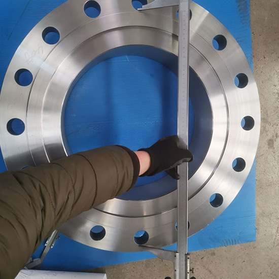 Flange outer diameter measurement