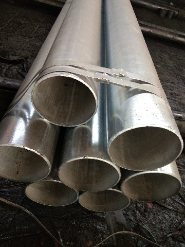 Galvanized pipe bundling