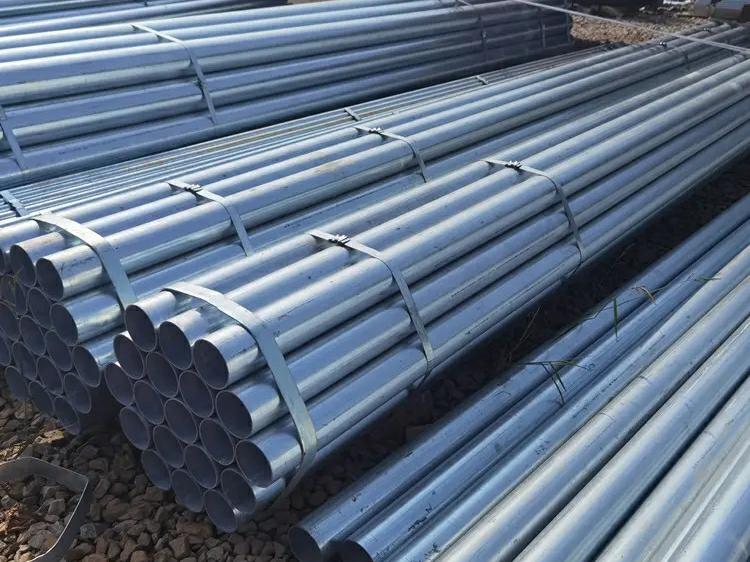 galvanized steel pipe.
